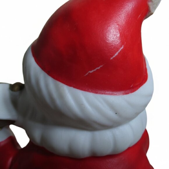 RARE Josef Originals Illuminated Santa Figurine Lamp Vintage Ceramic Christmas - Picture 11 of 12